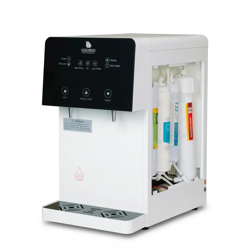 Dispensador de Agua Desktop con Filtros y Ósmosis